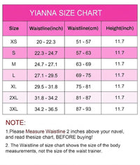 Double Layer Waist Trainer Zipper Hooks 19 Bones
