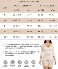 Long Sleeve Full Bust Mid-Thigh Faja Bodysuit