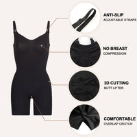 Seamless Sculpt Mid-Thigh Shorts Bodysuit