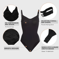 Seamless Sculpt Adjustable Strap Brief Bodysuit