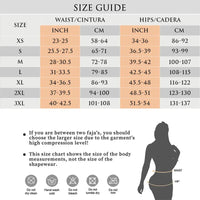 Steel Boned High Compression Full Bust Faja Bodysuit