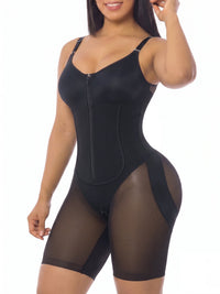U-Shaped 3-Layer Fajas Shapewear Bodysuit