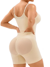 Tummy Control Shapewear Back-Opening Bodysuit