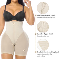 Hip Enhancer Faja Shorts Butt Lift Shapewear