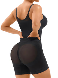 Tummy Control Shapewear Back-Opening Bodysuit