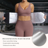 Triple Layer Sweat Sculpt Waist Trainer Belt